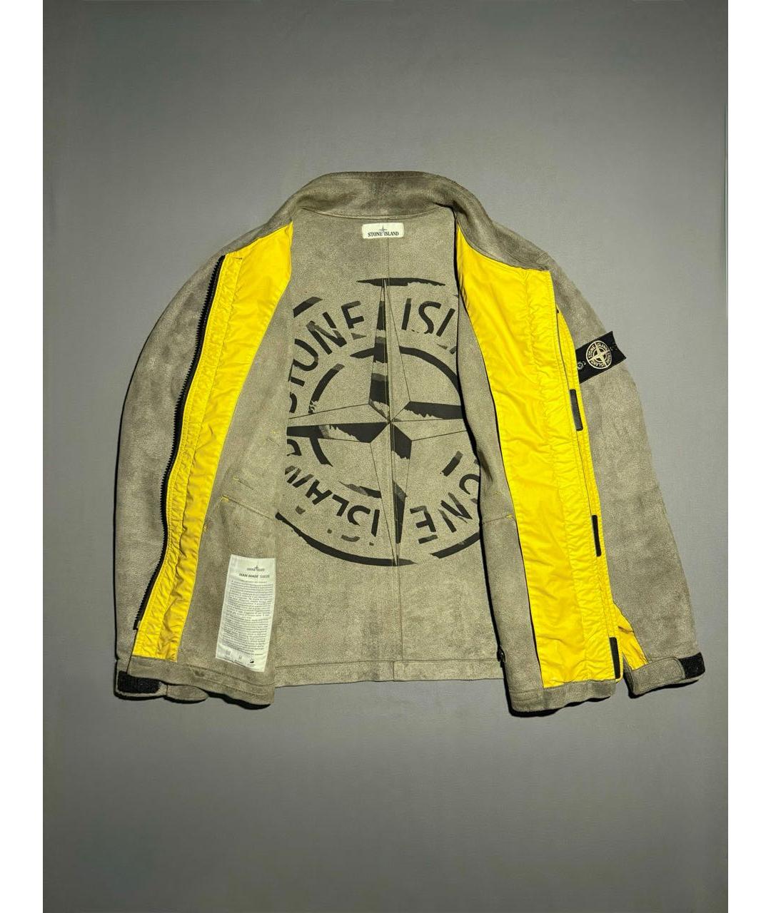 STONE ISLAND Бежевая куртка, фото 6
