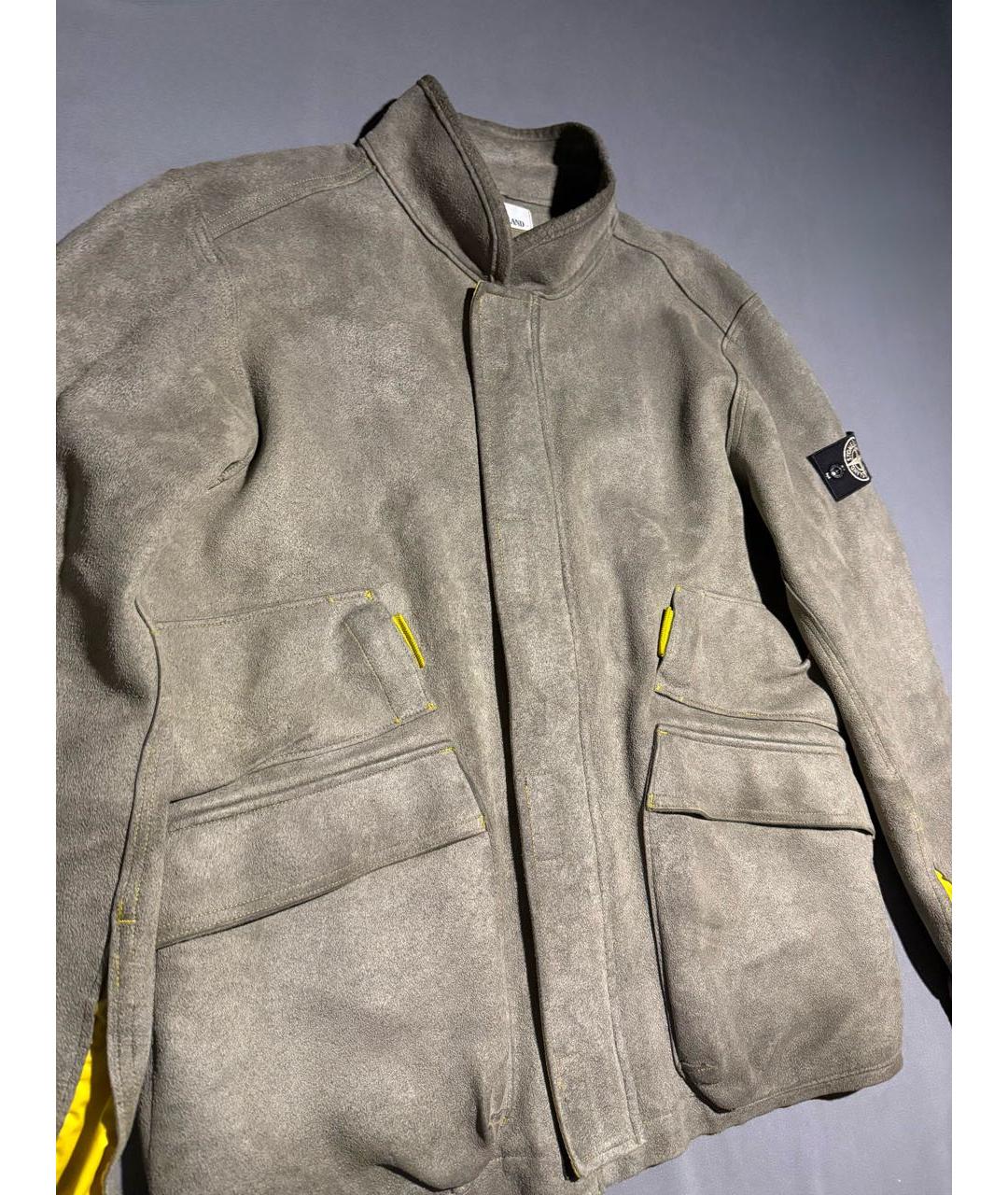 STONE ISLAND Бежевая куртка, фото 5