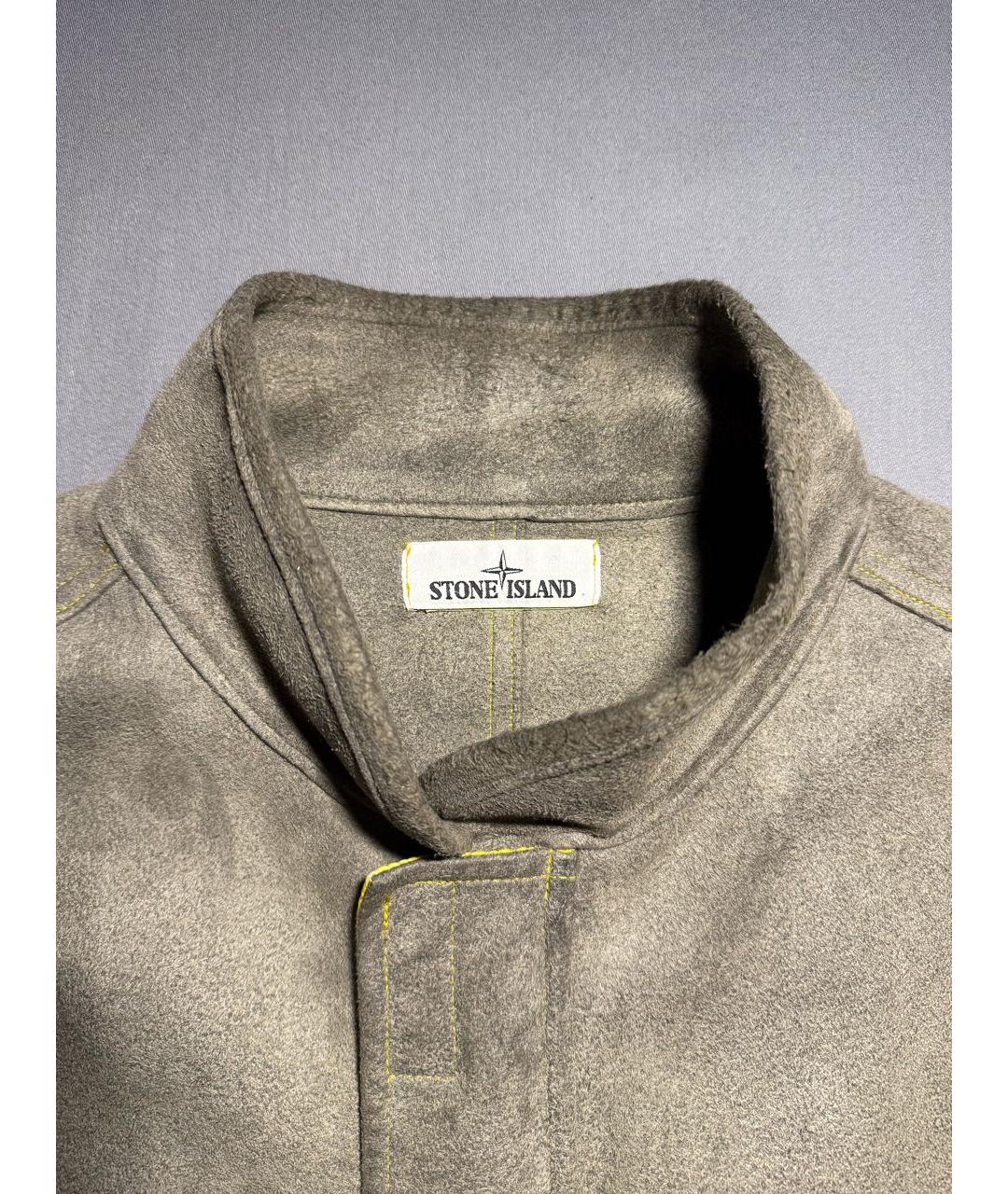 STONE ISLAND Бежевая куртка, фото 3