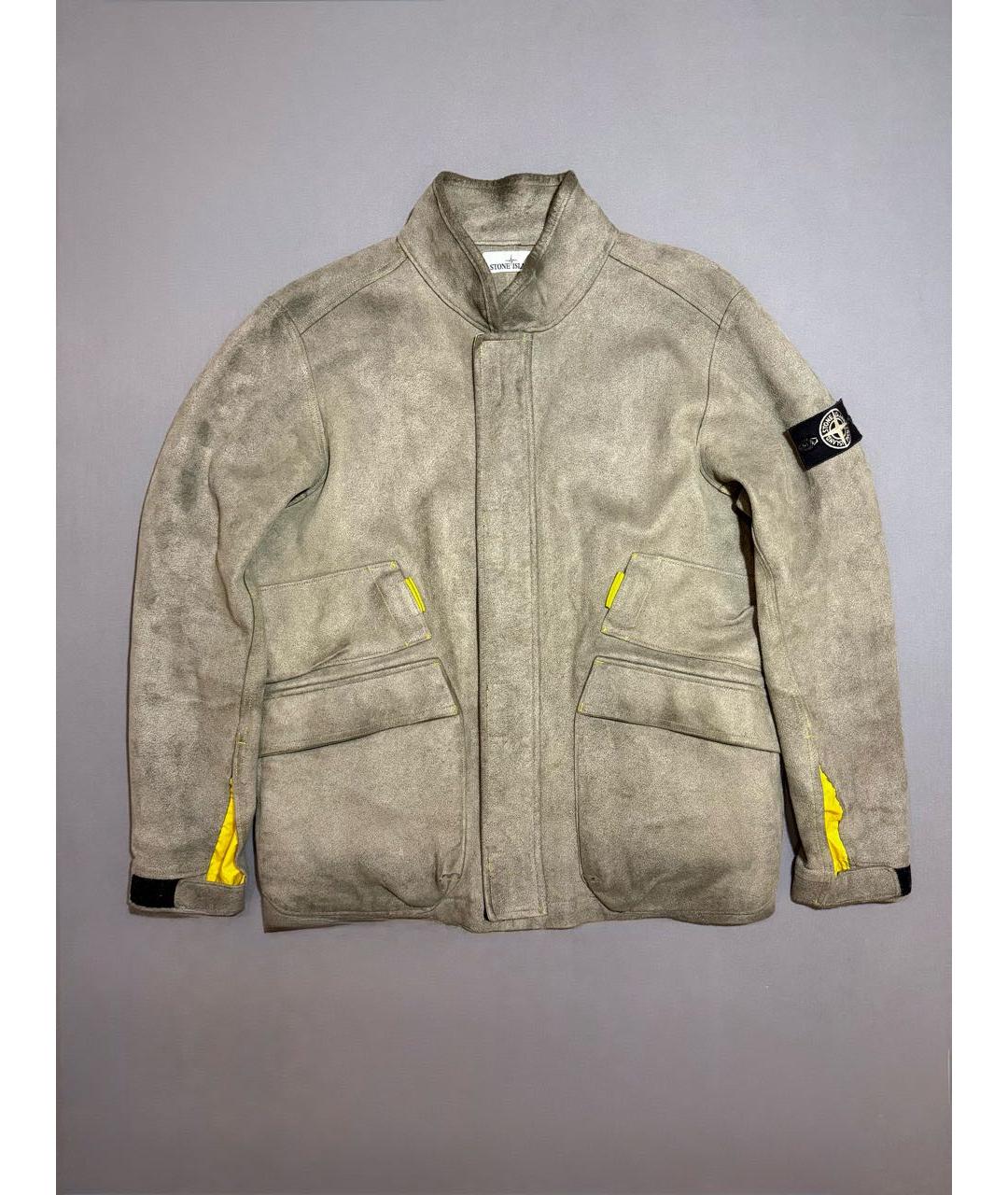 STONE ISLAND Бежевая куртка, фото 9