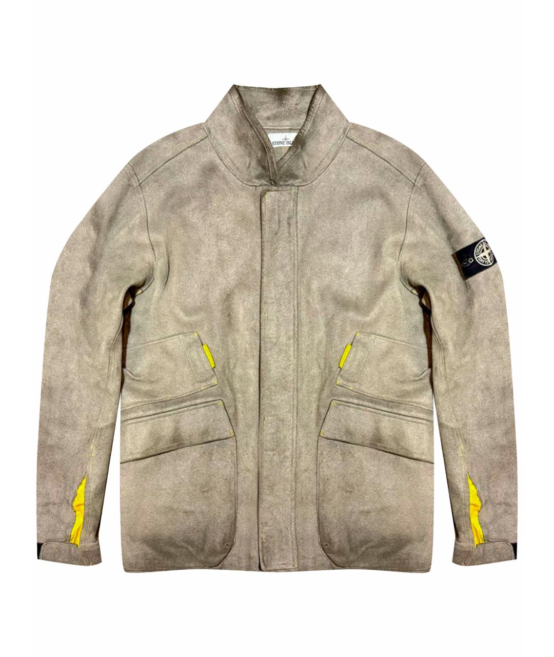 STONE ISLAND Бежевая куртка, фото 1