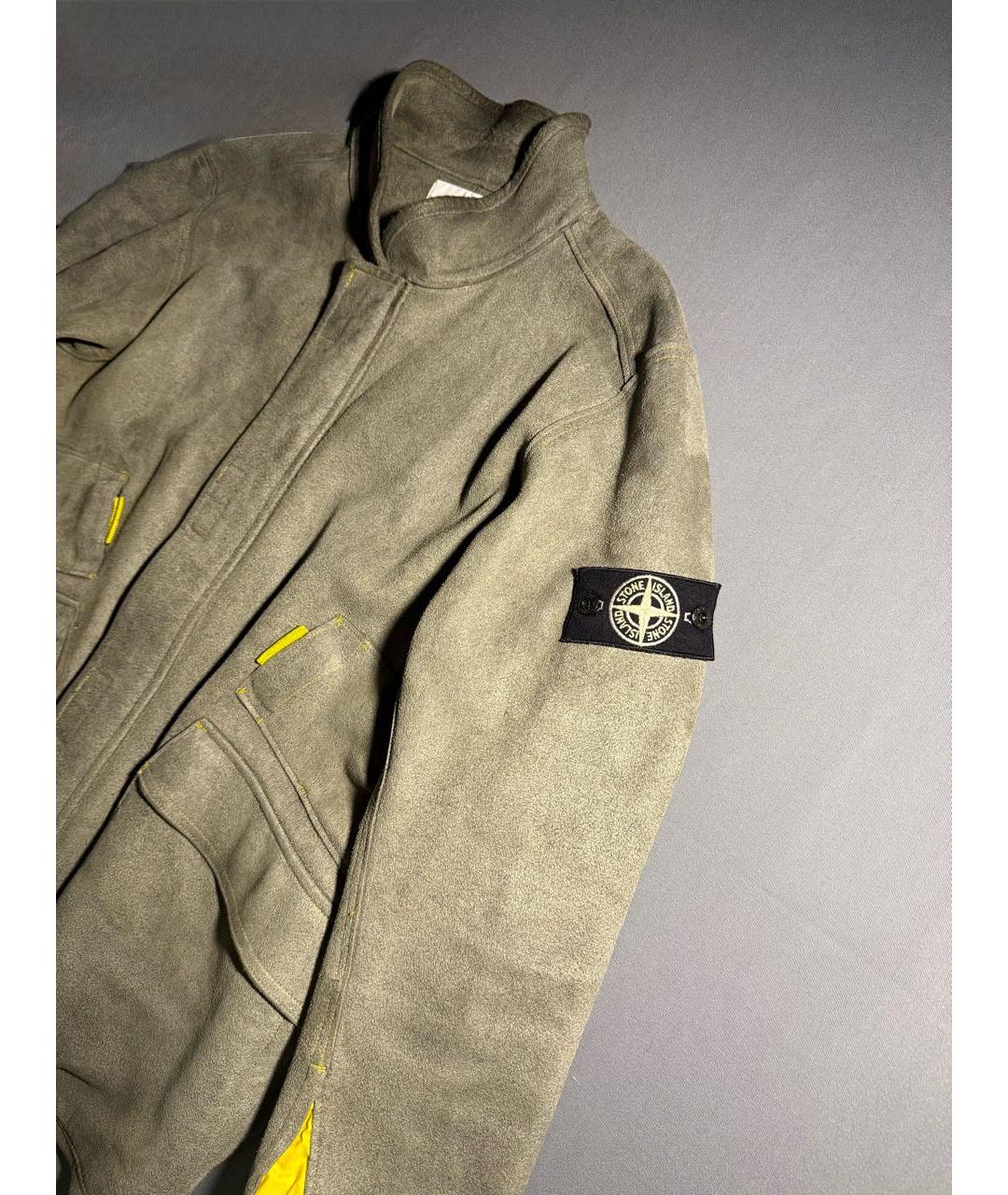 STONE ISLAND Бежевая куртка, фото 4