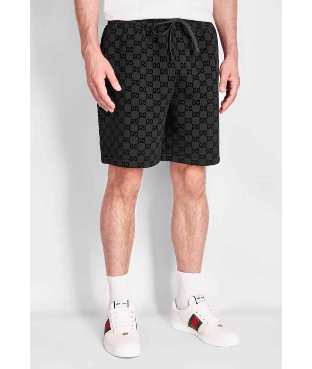 GUCCI Черные шорты, фото 6