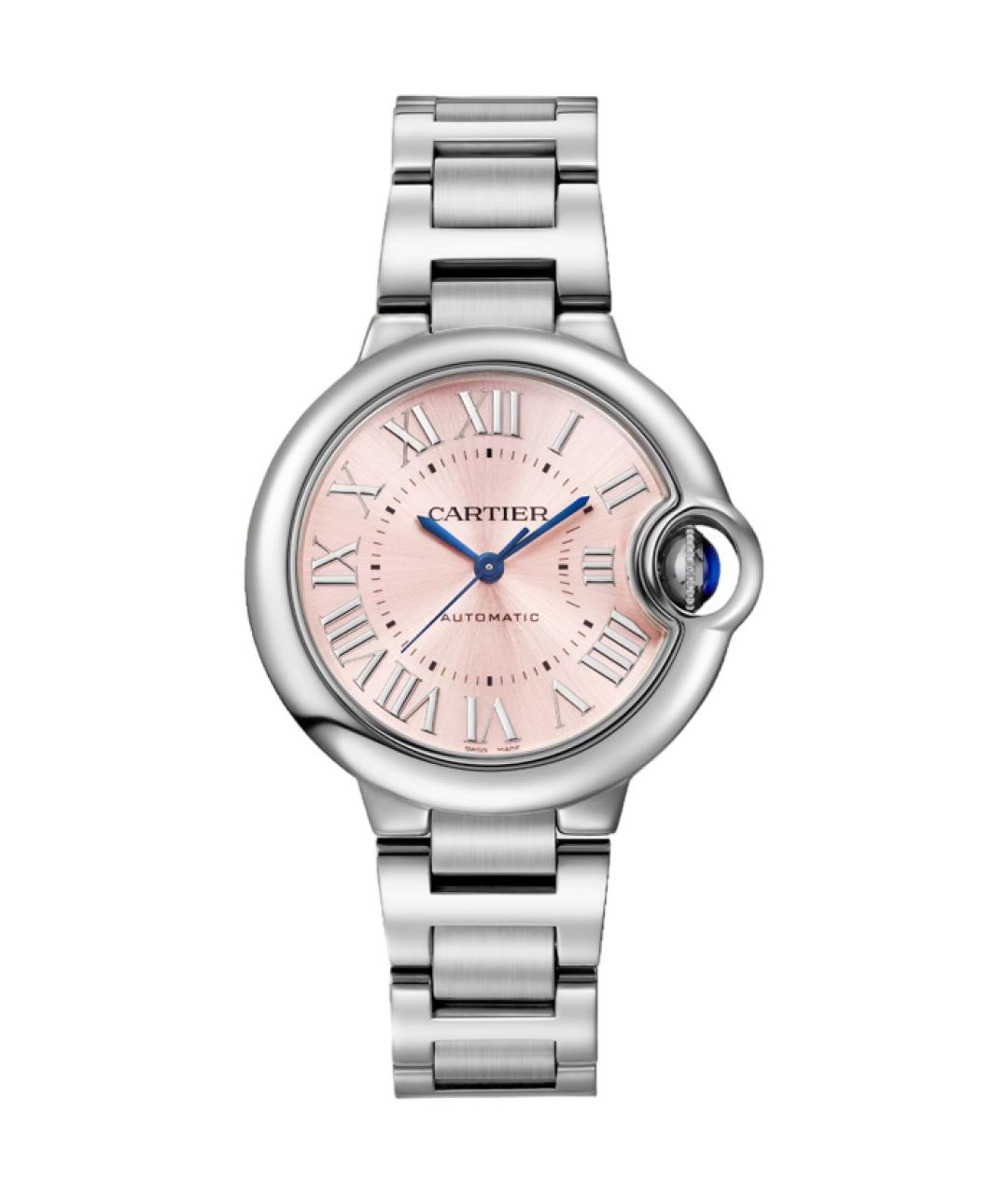 CARTIER Розовые часы, фото 2