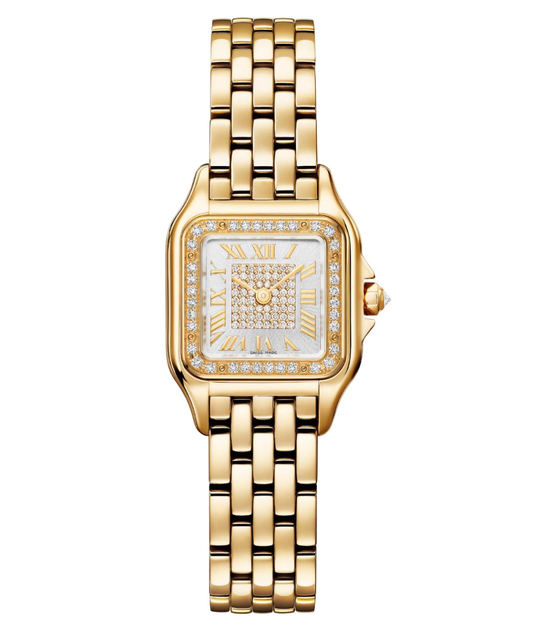 CARTIER Золотые часы из желтого золота, фото 1