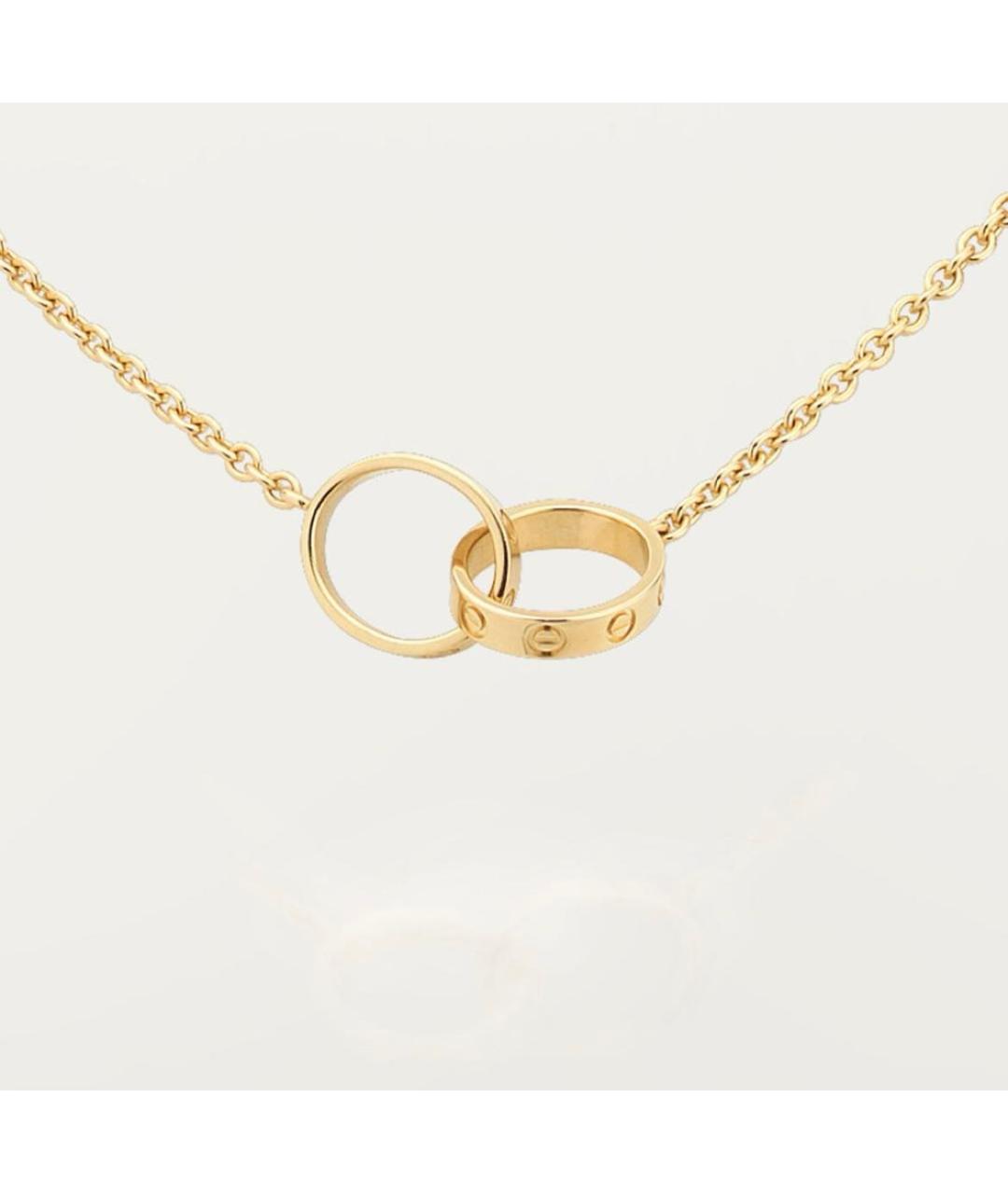 CARTIER Желтое колье из желтого золота, фото 5