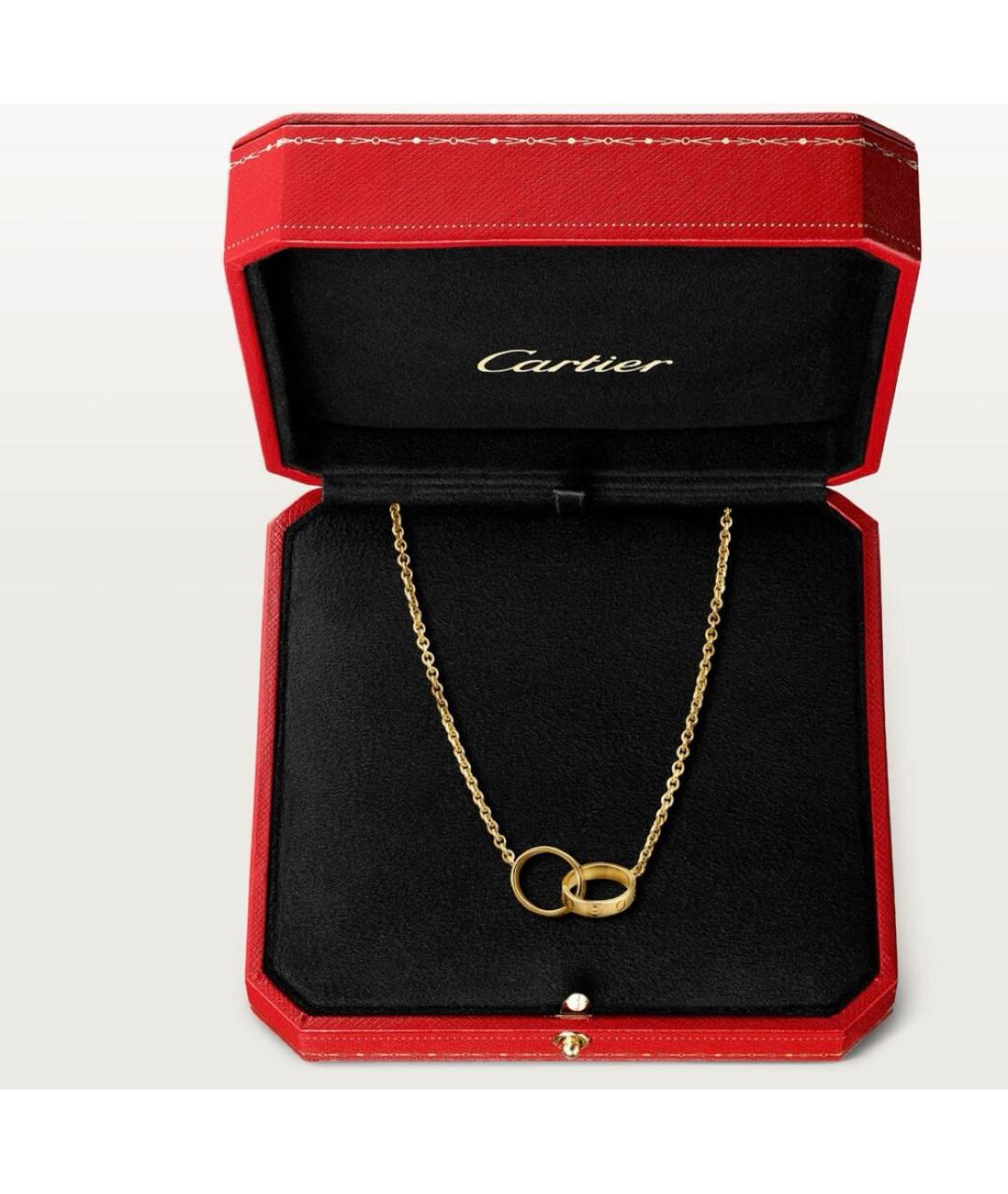 CARTIER Желтое колье из желтого золота, фото 3
