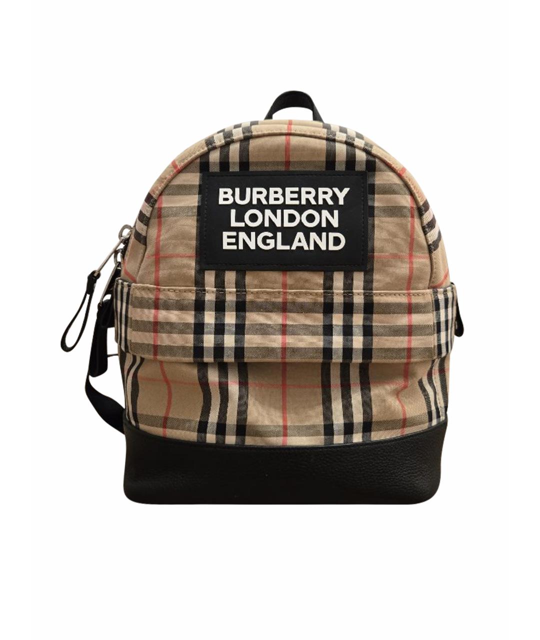 BURBERRY Бежевый рюкзак, фото 1
