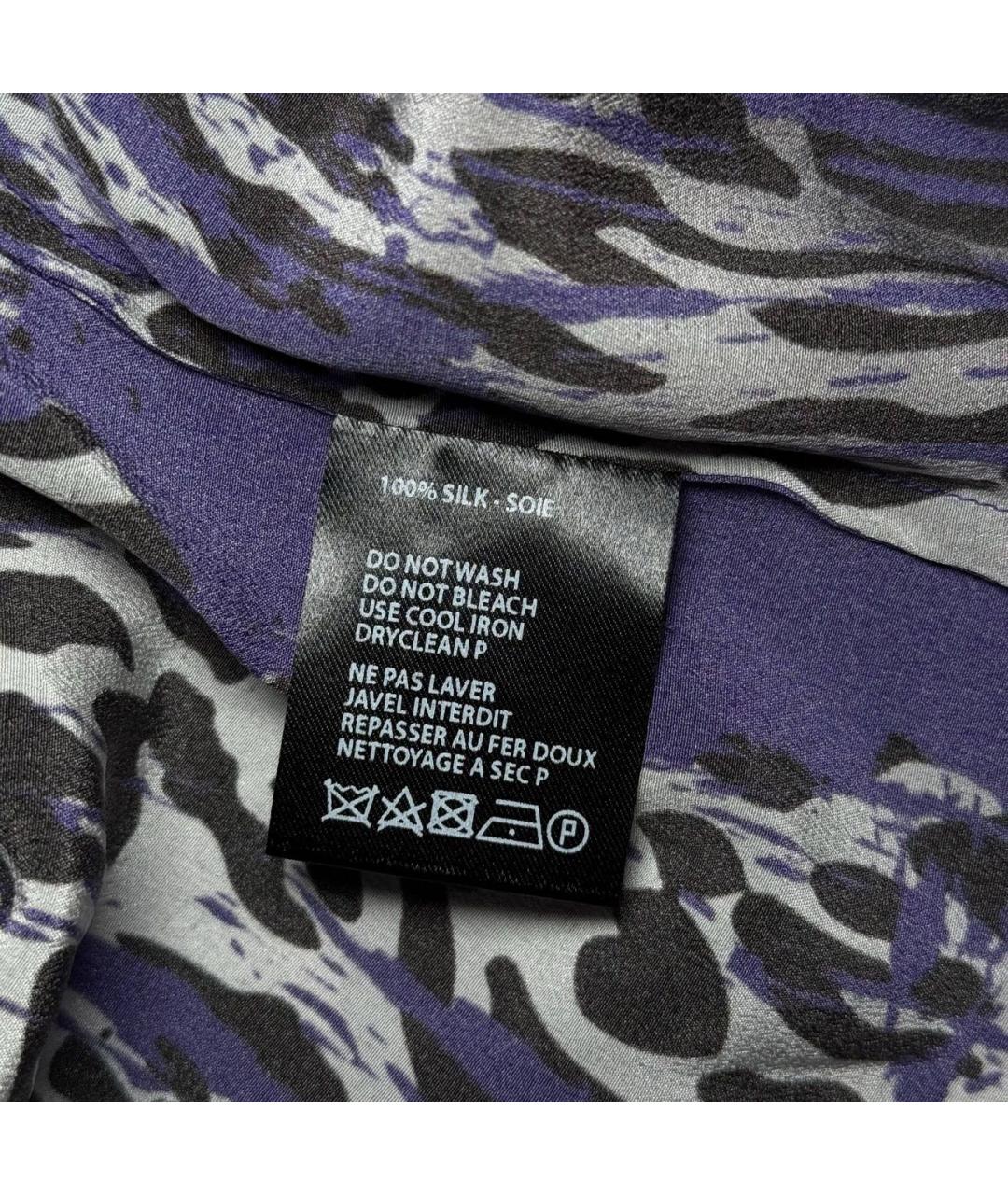 HAIDER ACKERMANN Мульти шелковая кэжуал рубашка, фото 5