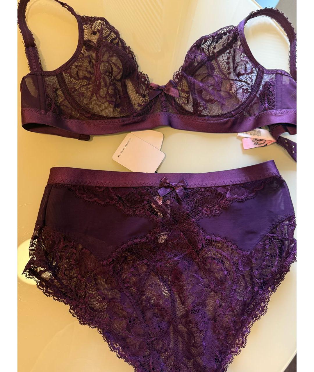 AGENT PROVOCATEUR Фиолетовый комплекты, фото 5