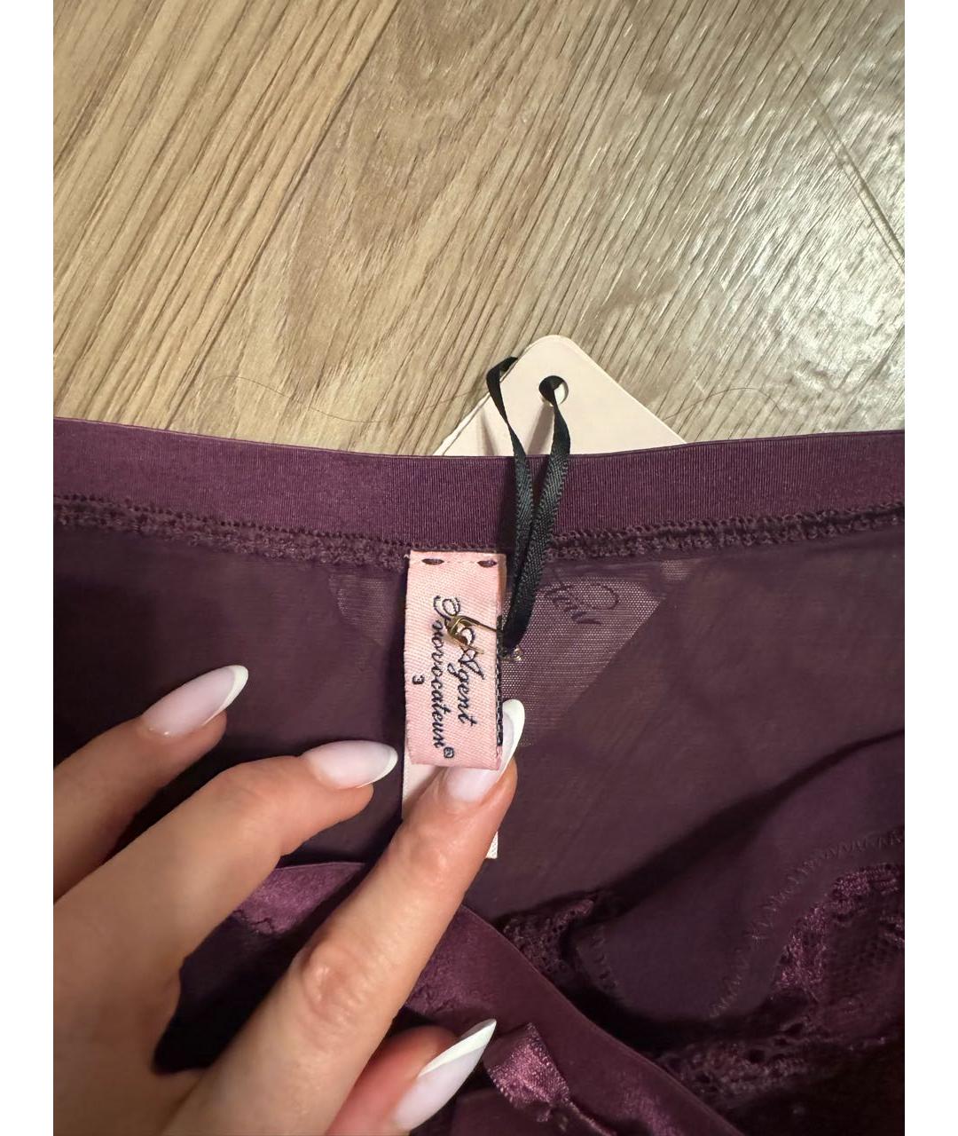 AGENT PROVOCATEUR Фиолетовый комплекты, фото 7