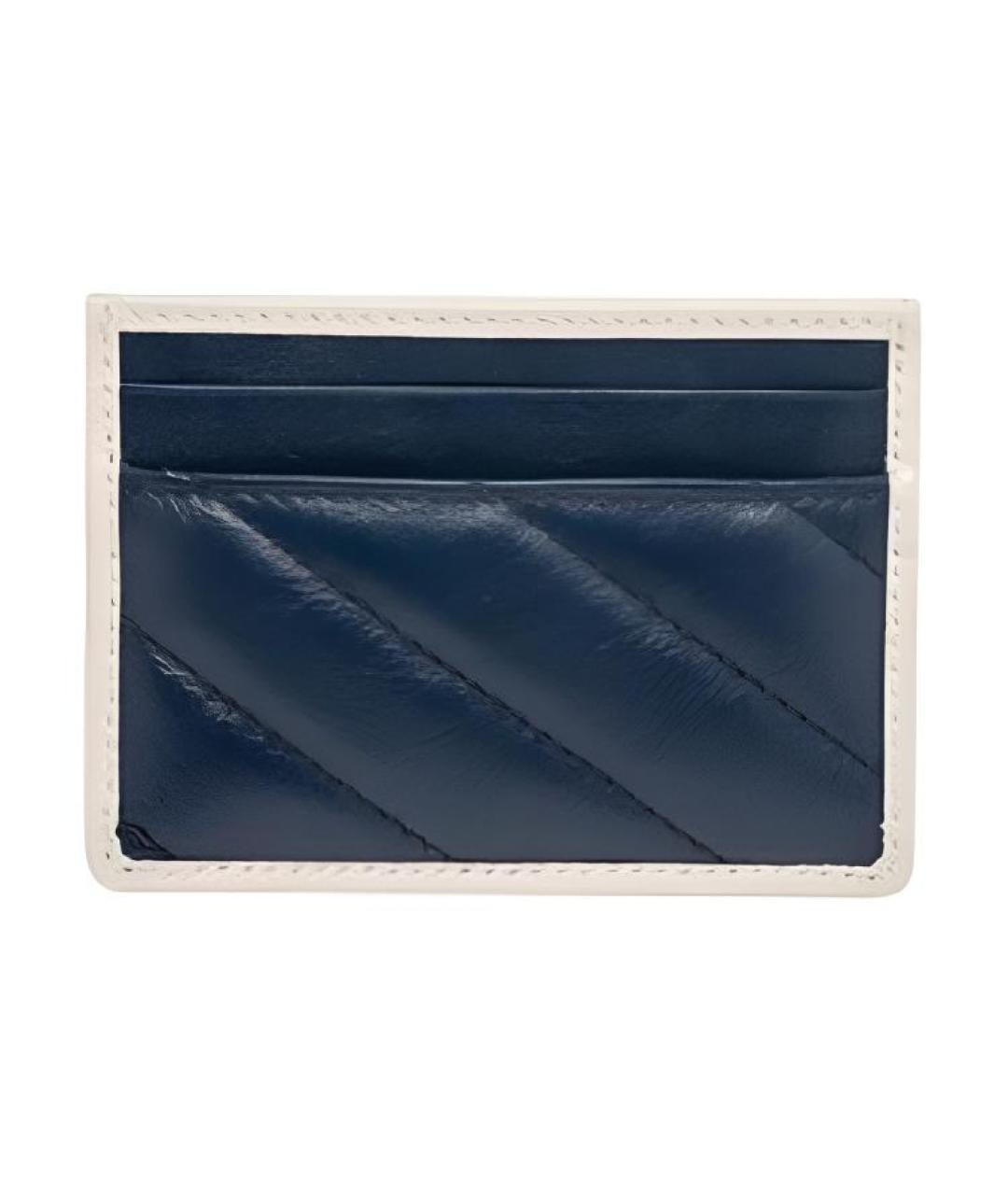 GUCCI Синий кожаный кардхолдер, фото 2