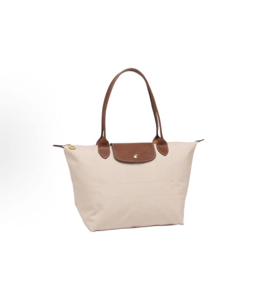 LONGCHAMP Белая сумка тоут, фото 3