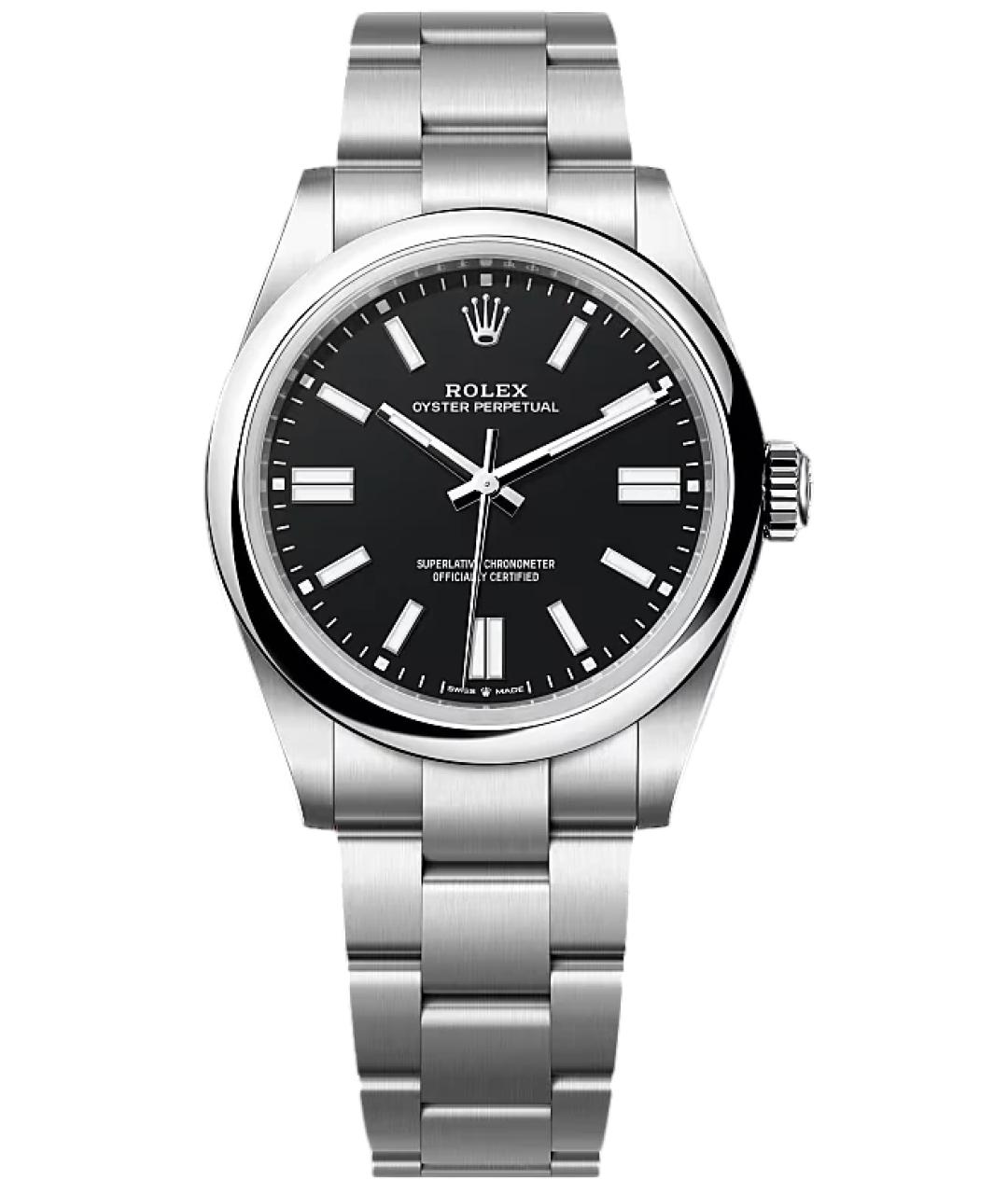 ROLEX Черные часы, фото 3