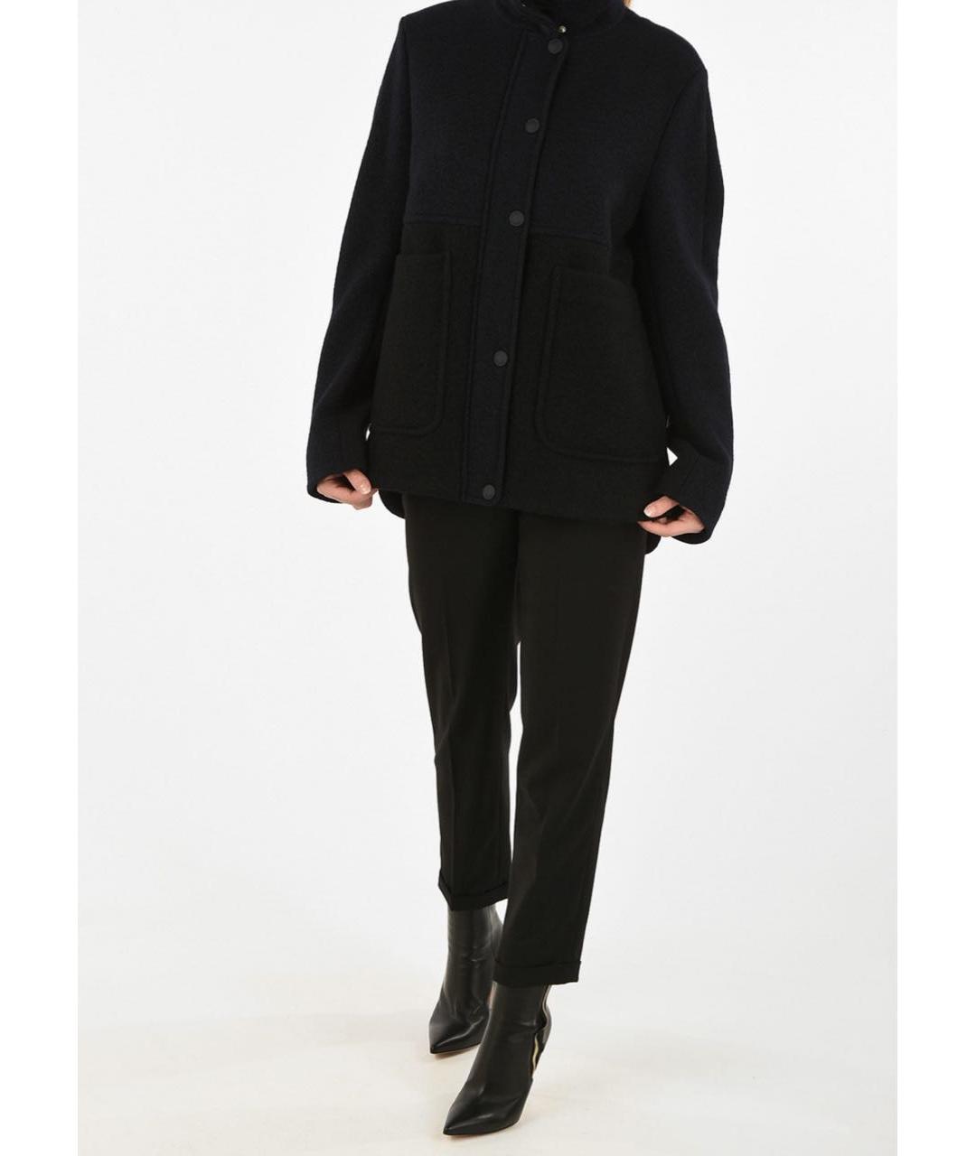 SPORTMAX Синее кашемировое пальто, фото 8