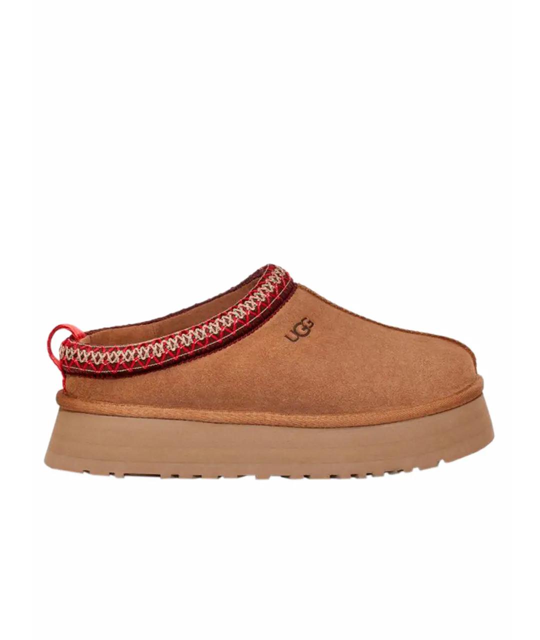 UGG AUSTRALIA Бежевые замшевые сабо, фото 1