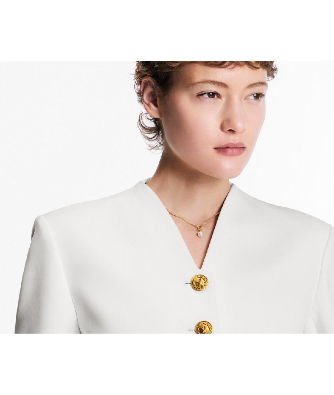 LOUIS VUITTON Золотая латунная подвеска, фото 5