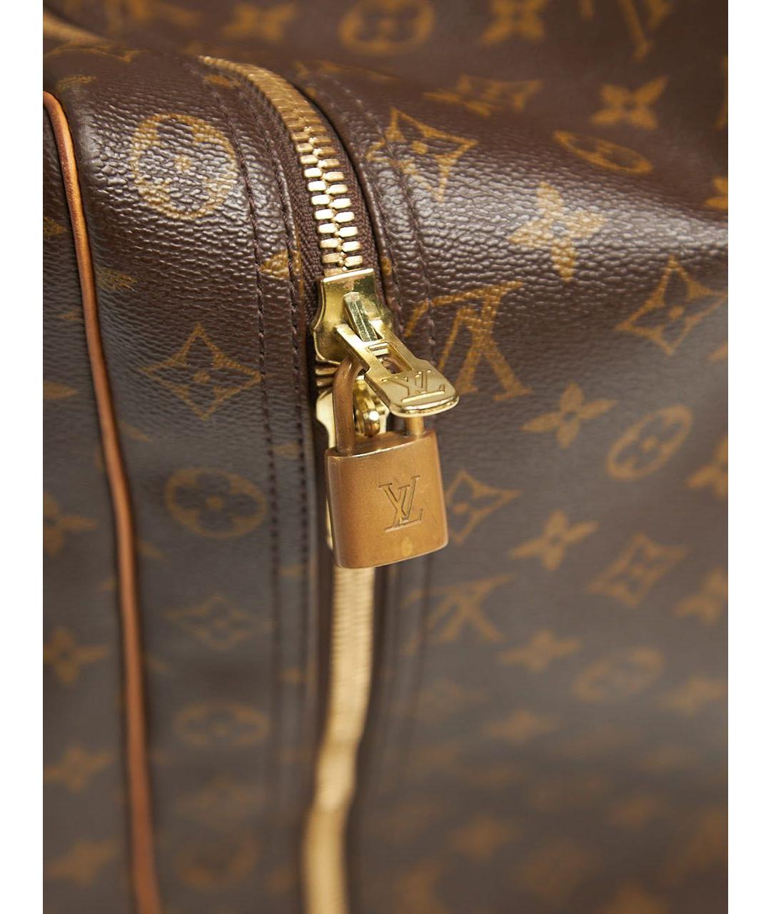 LOUIS VUITTON Коричневая дорожная/спортивная сумка, фото 3