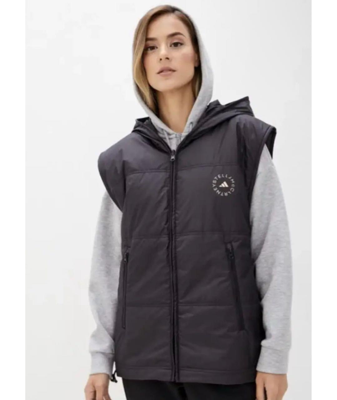 ADIDAS BY STELLA MCCARTNEY Черный пуховик, фото 5
