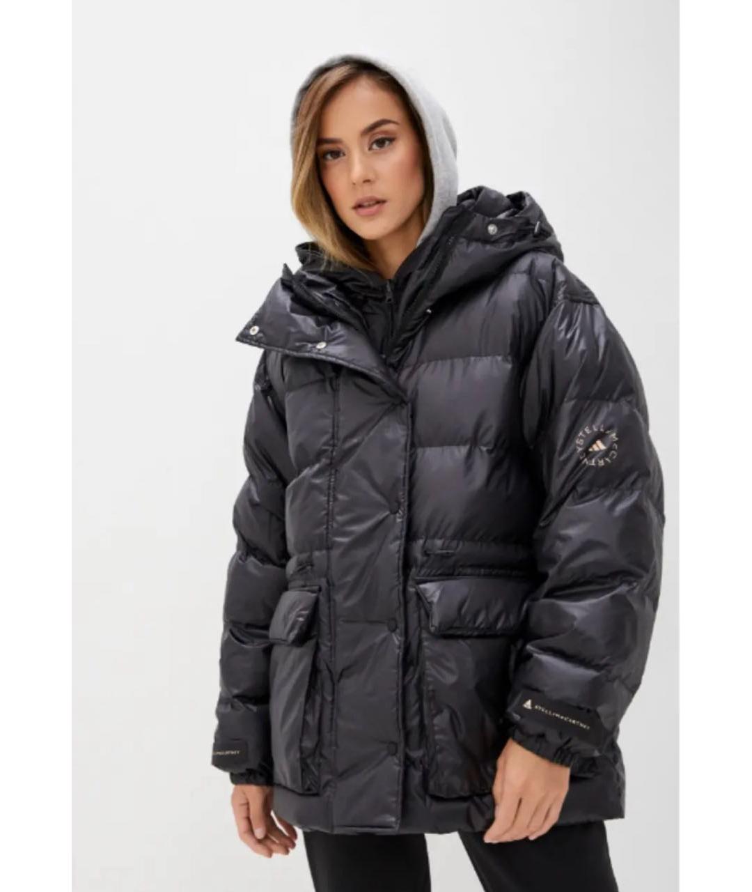 ADIDAS BY STELLA MCCARTNEY Черный пуховик, фото 3