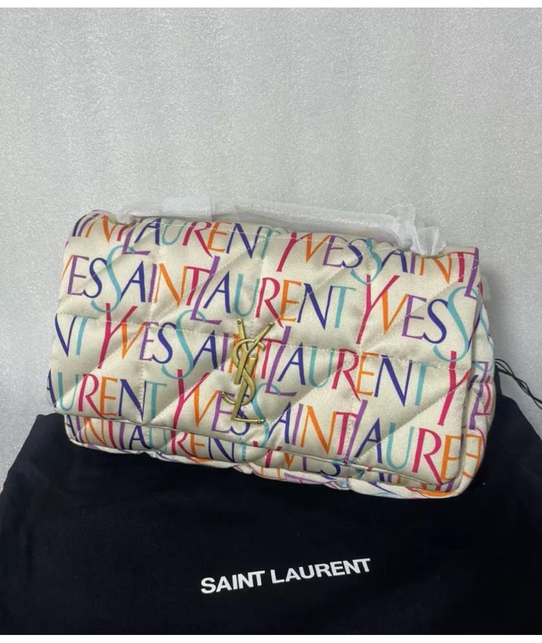 SAINT LAURENT Мульти тканевая сумка через плечо, фото 3