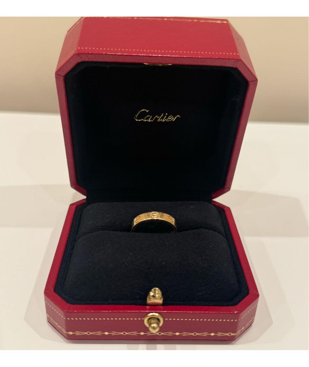 CARTIER Желтое кольцо из желтого золота, фото 2