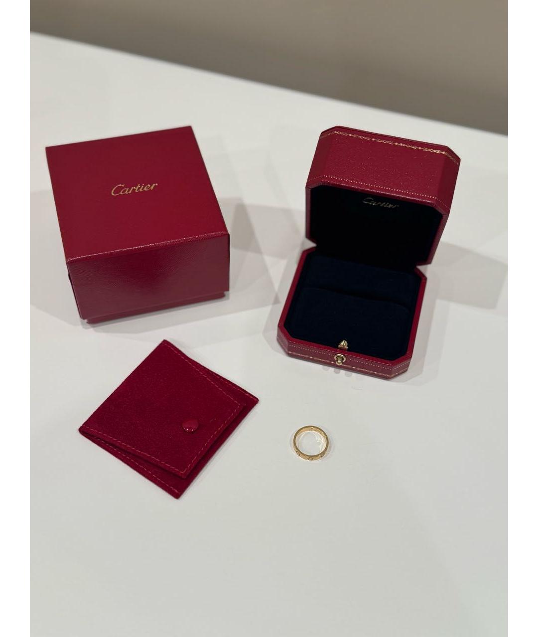 CARTIER Желтое кольцо из желтого золота, фото 4