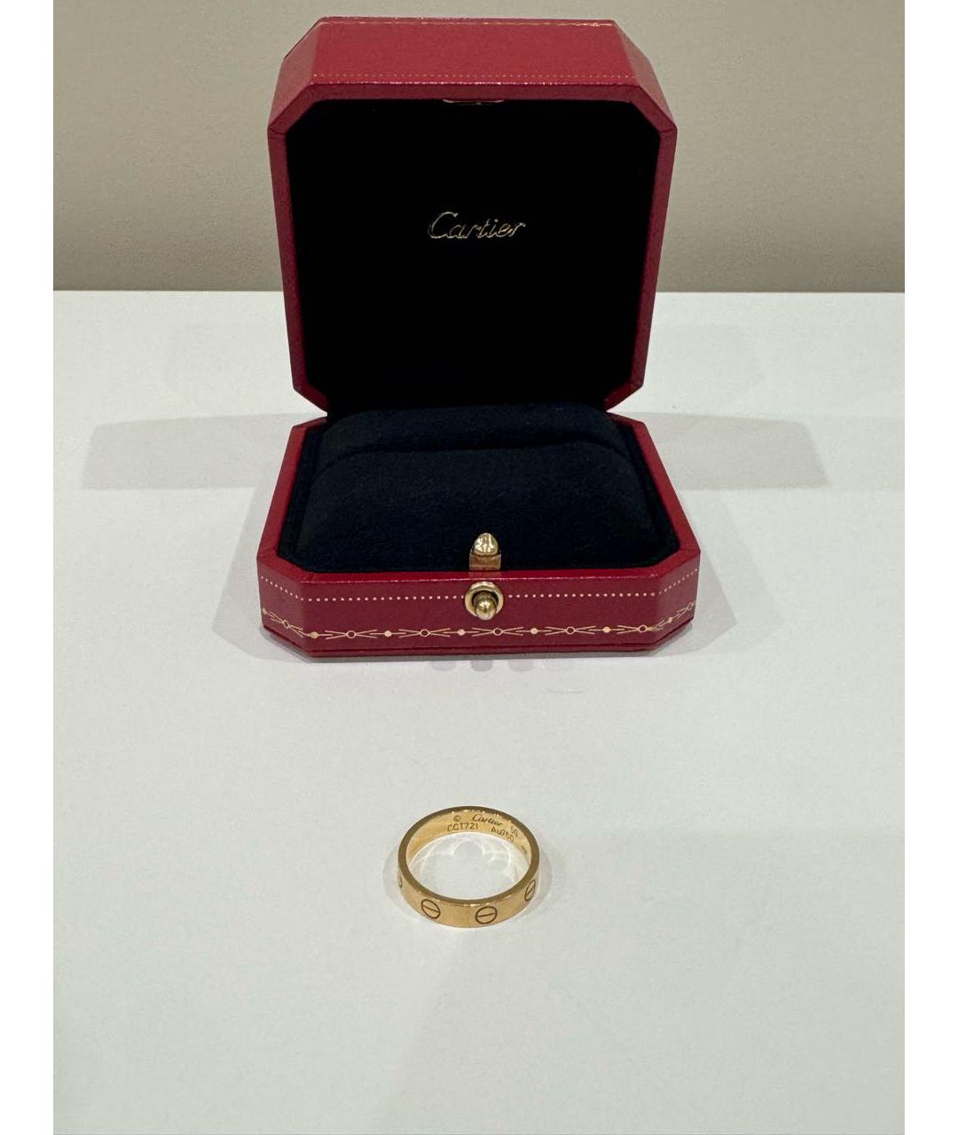 CARTIER Желтое кольцо из желтого золота, фото 3