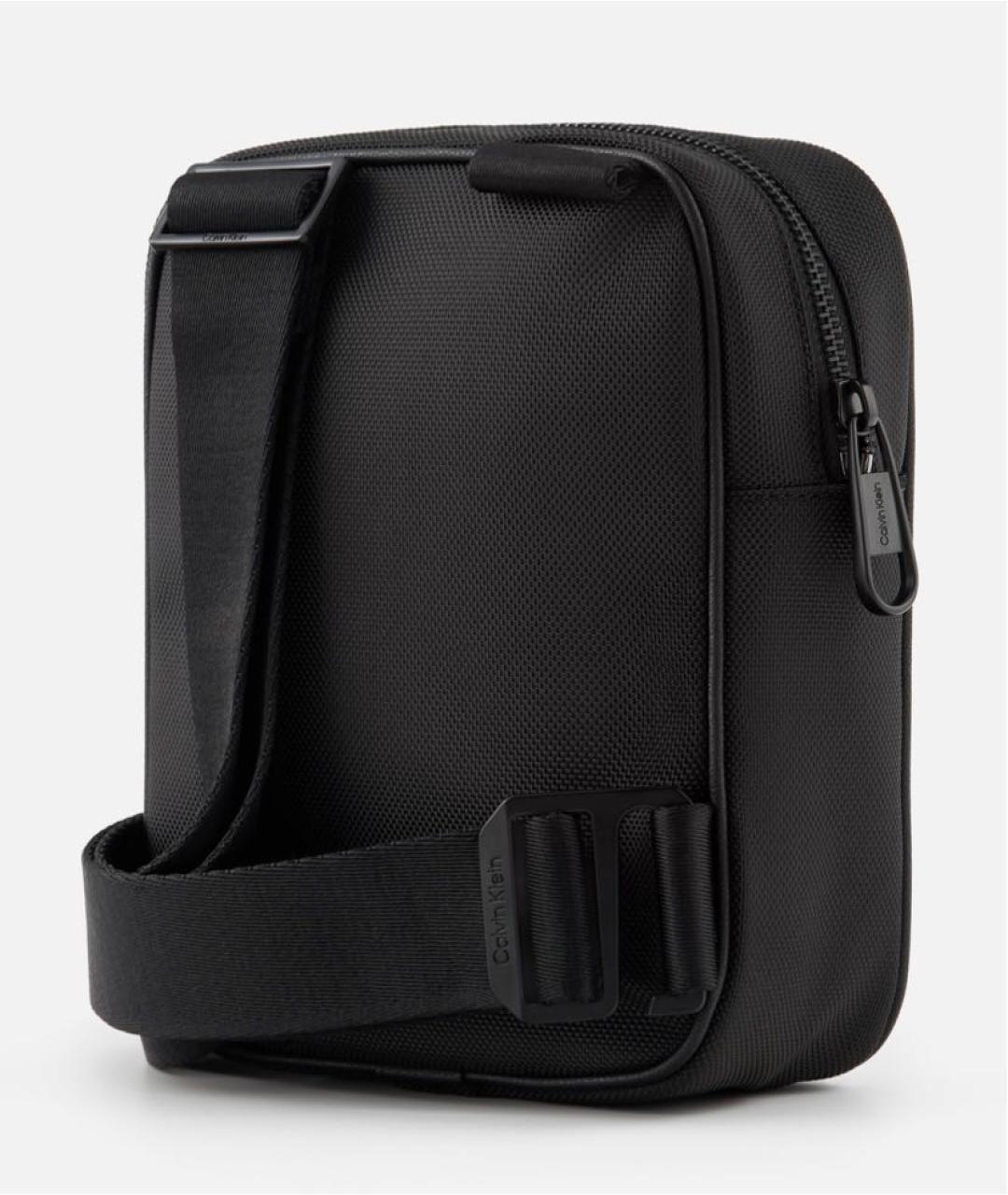 CALVIN KLEIN Черная сумка на плечо, фото 2