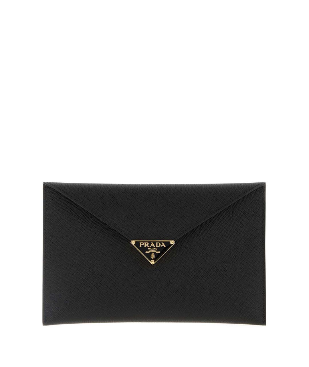 PRADA Черный кожаный кошелек, фото 1