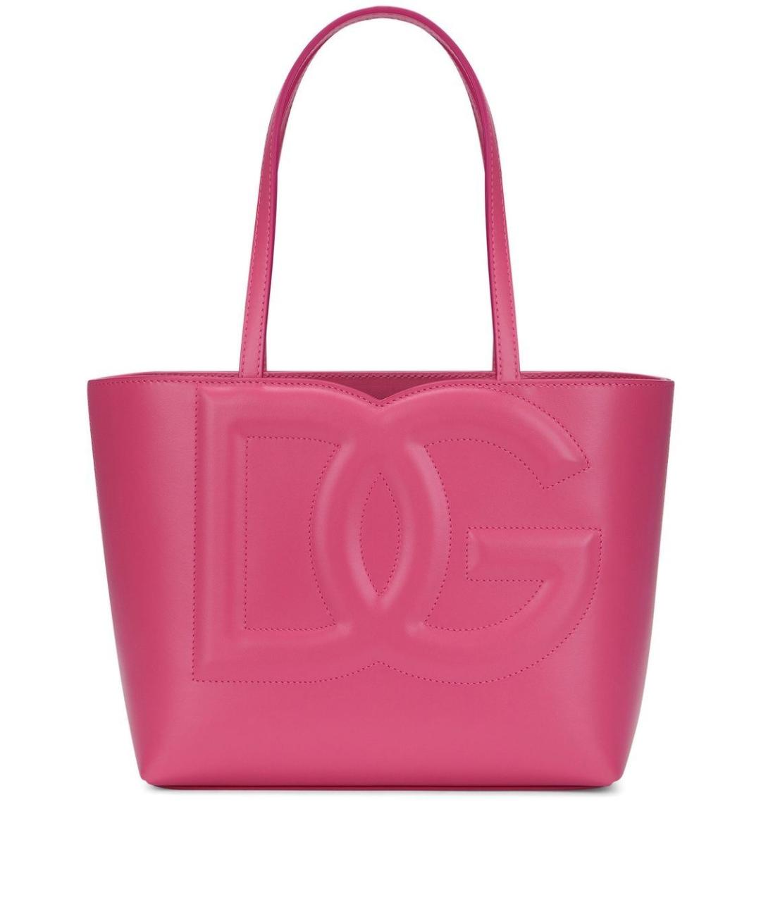 DOLCE&GABBANA Фуксия сумка тоут, фото 1