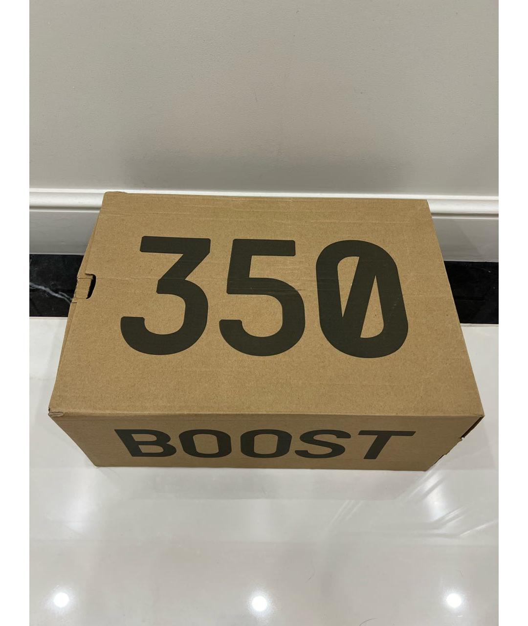 ADIDAS YEEZY Черные низкие кроссовки / кеды, фото 6