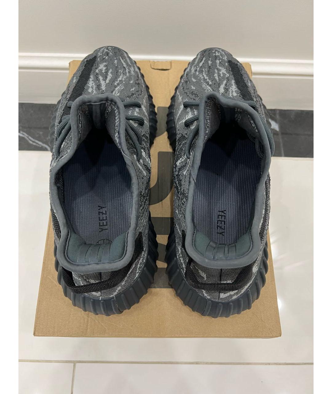 ADIDAS YEEZY Черные низкие кроссовки / кеды, фото 2