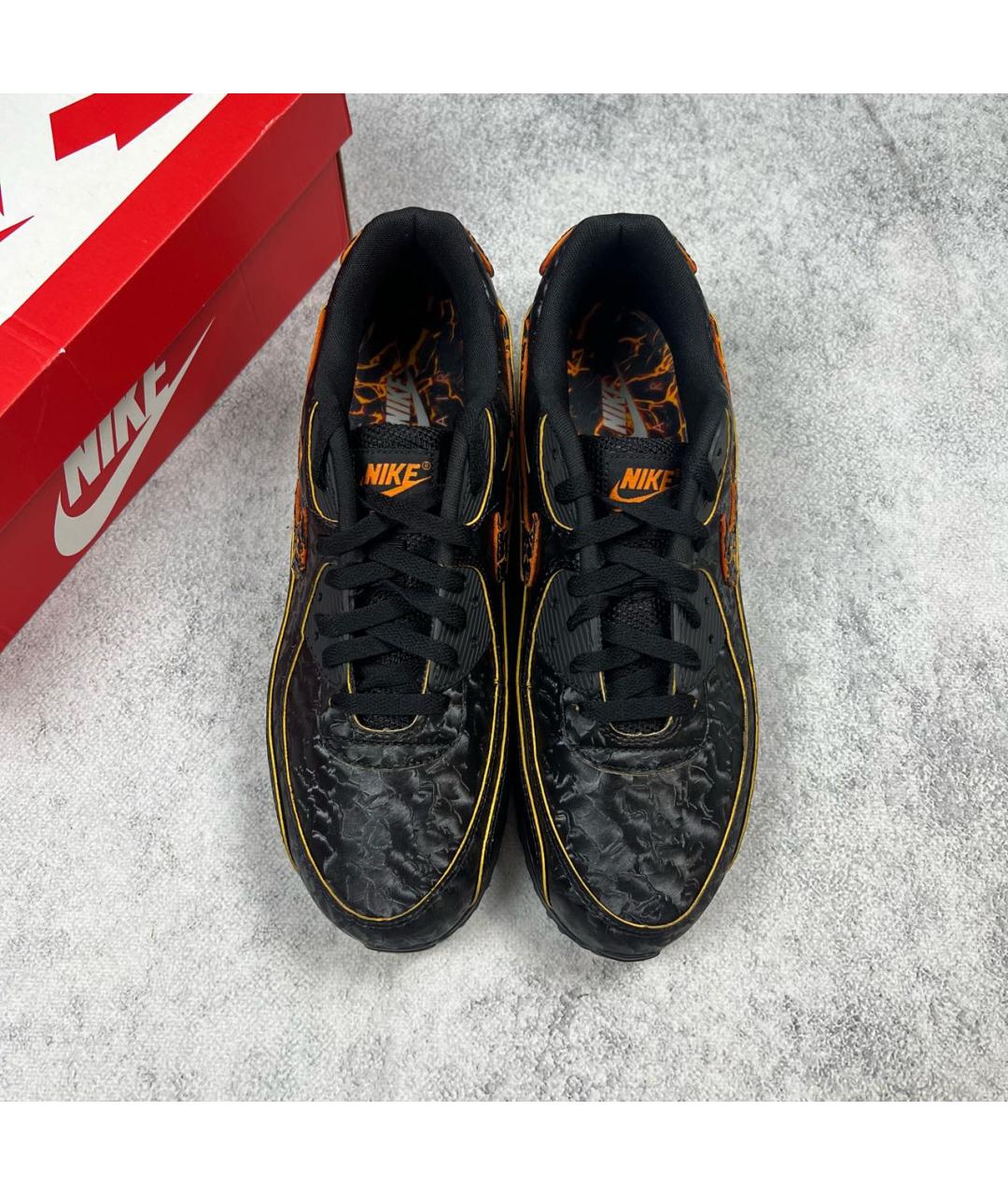 NIKE Черные низкие кроссовки / кеды, фото 5