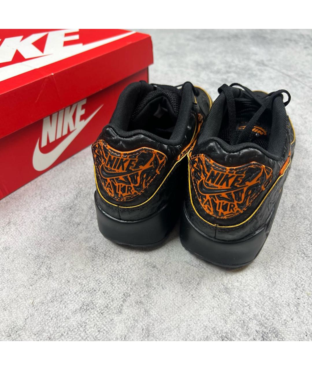 NIKE Черные низкие кроссовки / кеды, фото 6