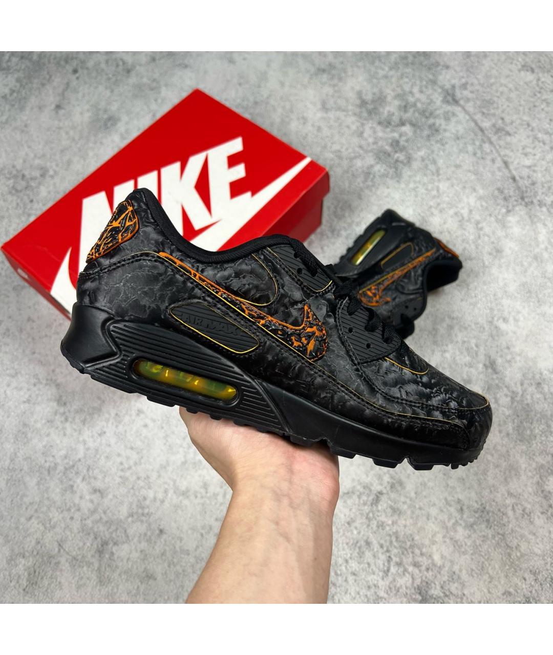 NIKE Черные низкие кроссовки / кеды, фото 7