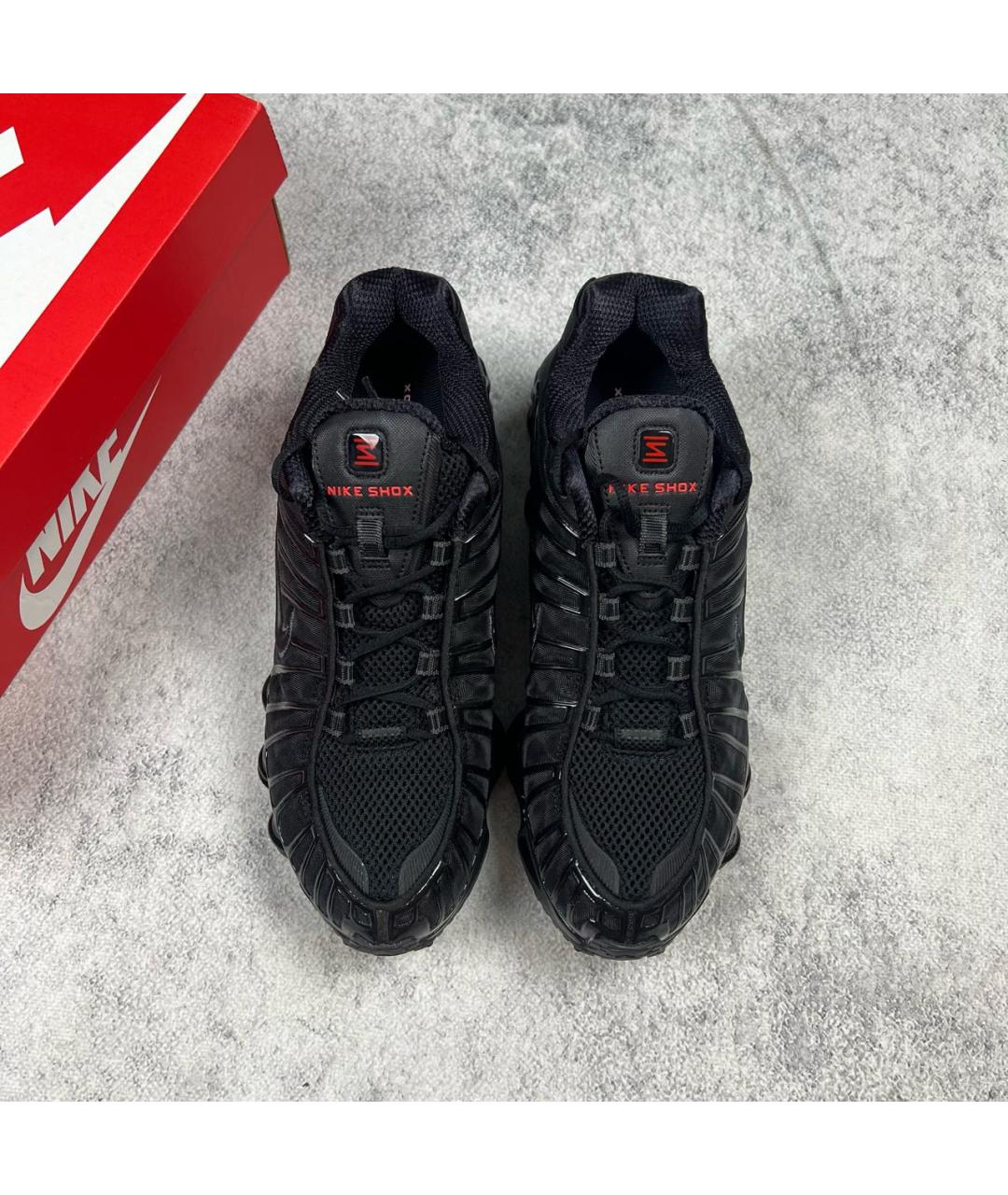 NIKE Черные низкие кроссовки / кеды, фото 4