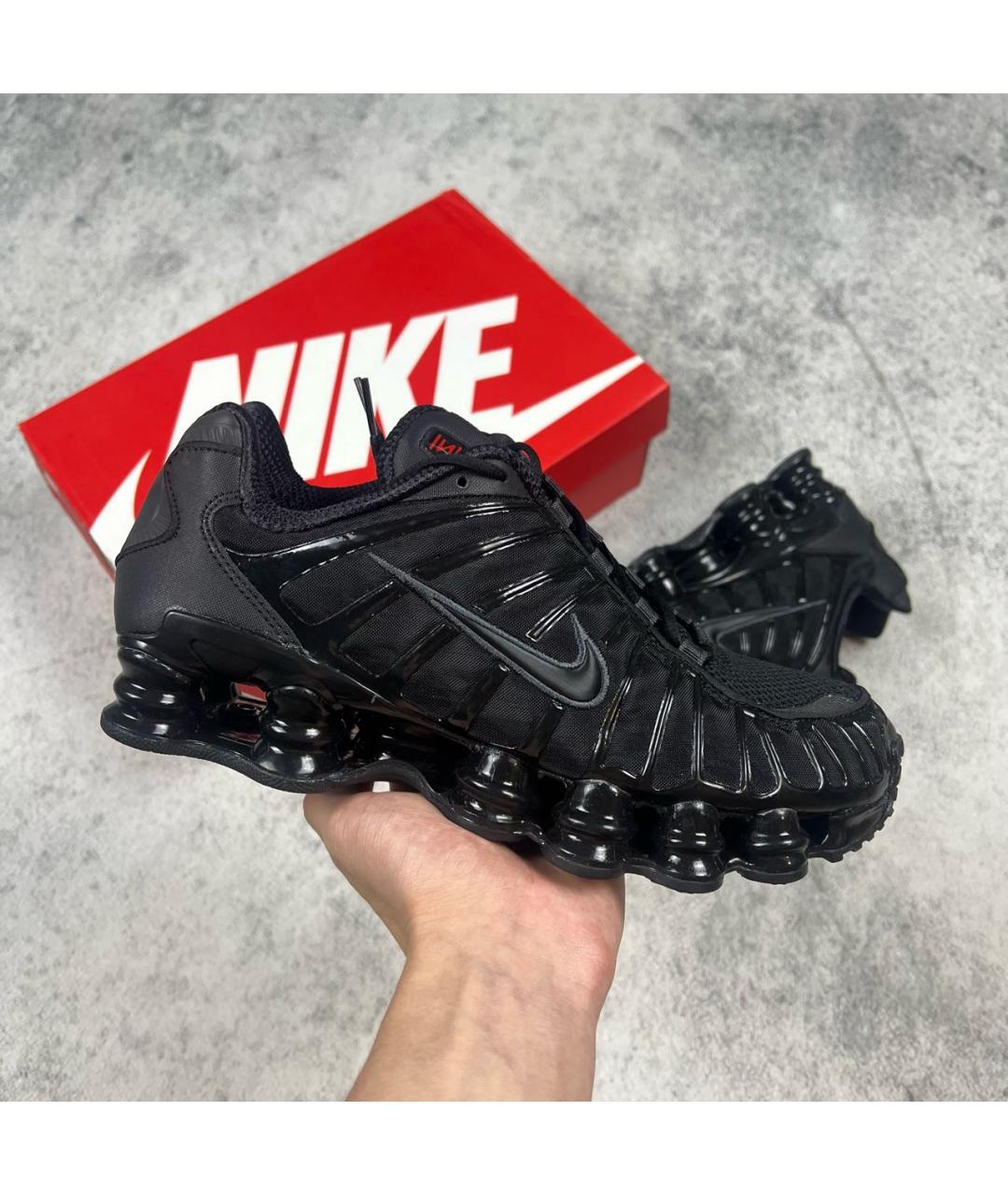 NIKE Черные низкие кроссовки / кеды, фото 7
