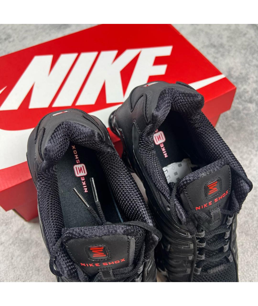 NIKE Черные низкие кроссовки / кеды, фото 5