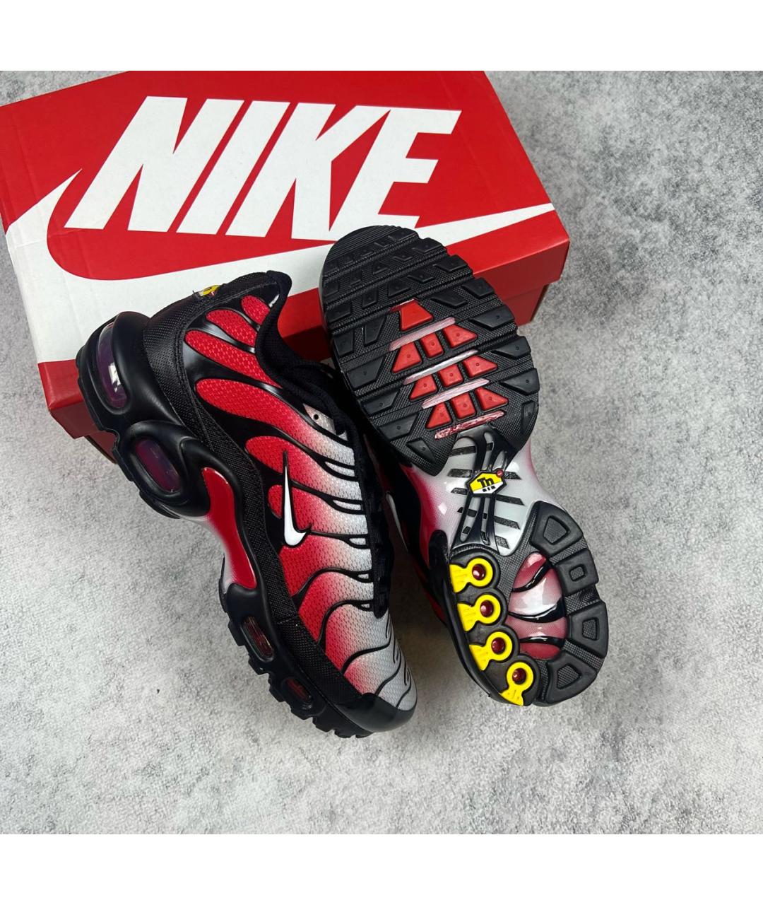 NIKE Красные низкие кроссовки / кеды, фото 3