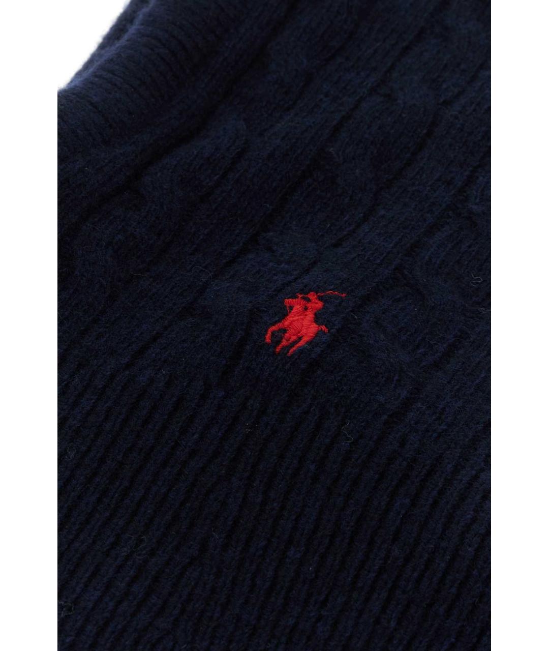 POLO RALPH LAUREN Темно-синий кашемировый капюшон, фото 2