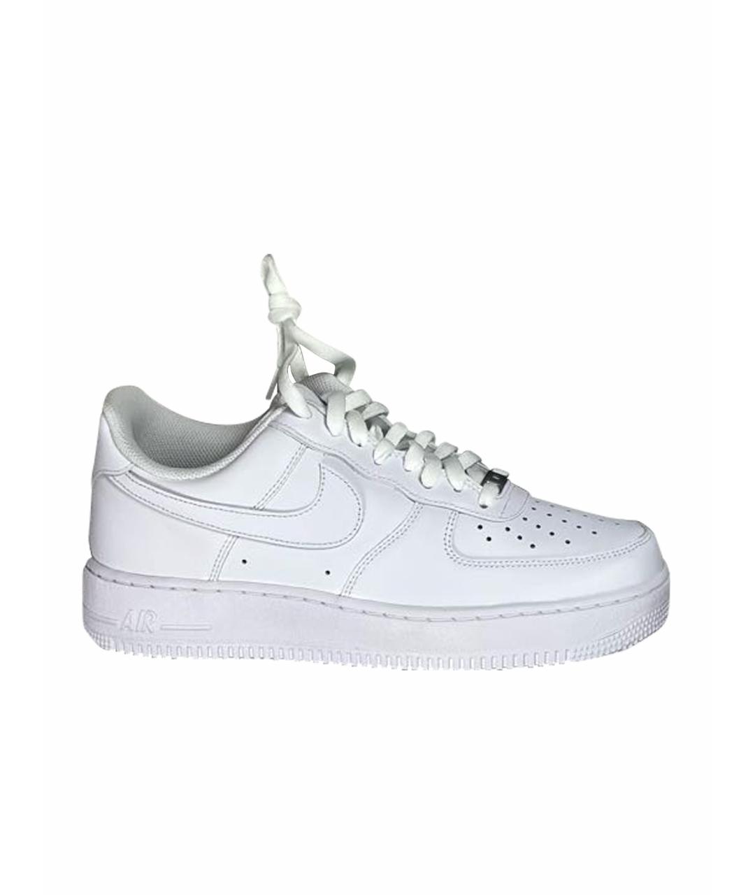 NIKE Белые низкие кроссовки / кеды, фото 1