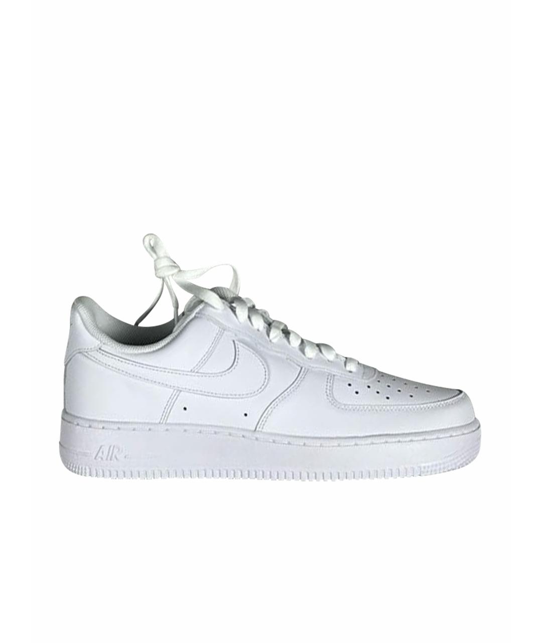 NIKE Белые низкие кроссовки / кеды, фото 1