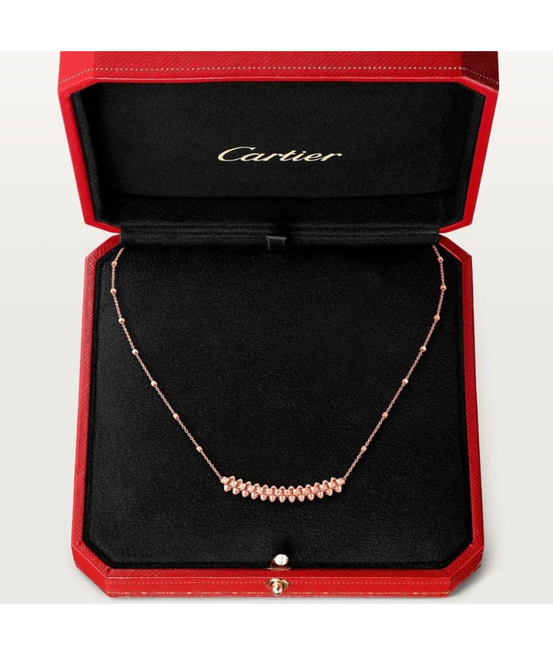 CARTIER Колье из розового золота, фото 4