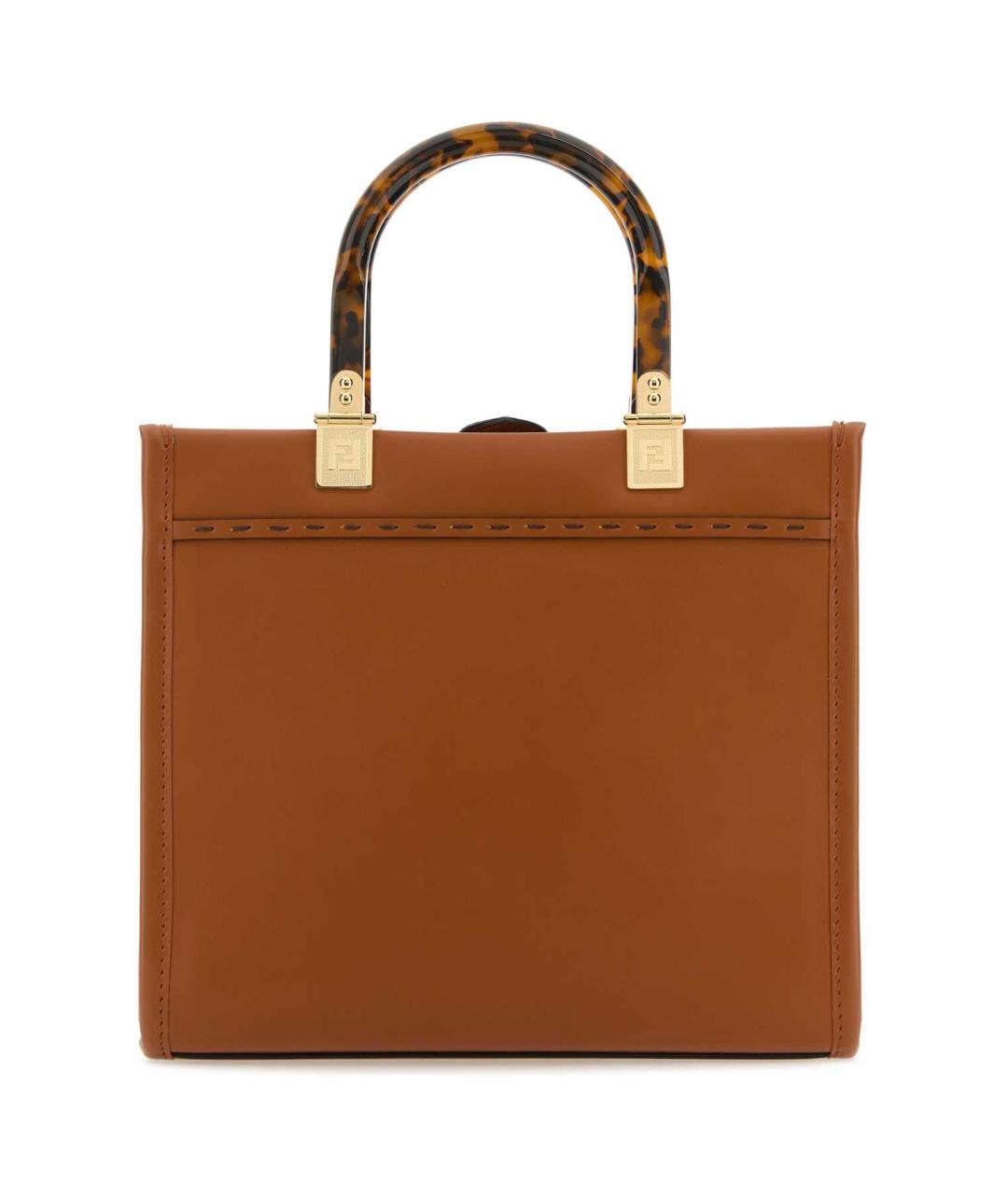 FENDI Коричневая сумка тоут, фото 3
