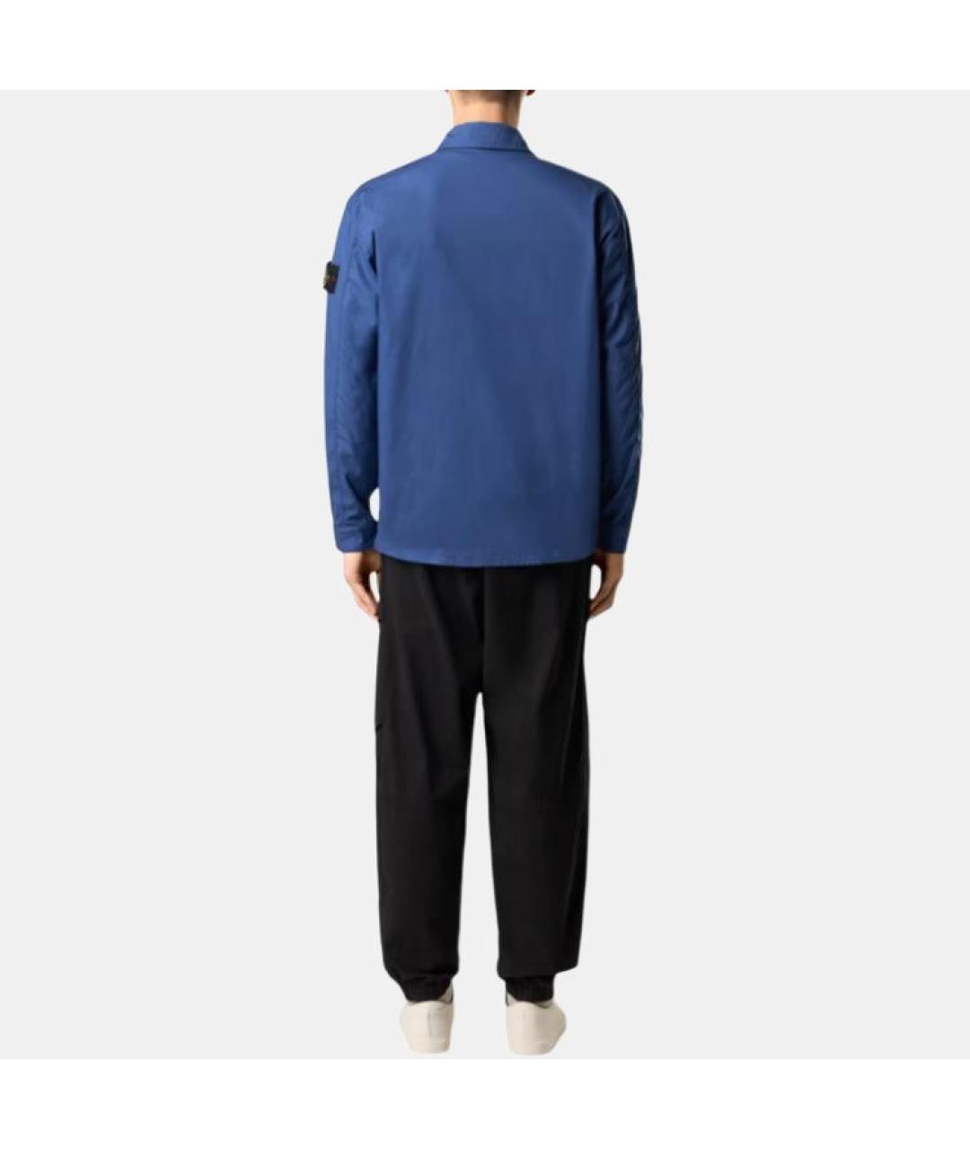STONE ISLAND Синяя куртка, фото 5
