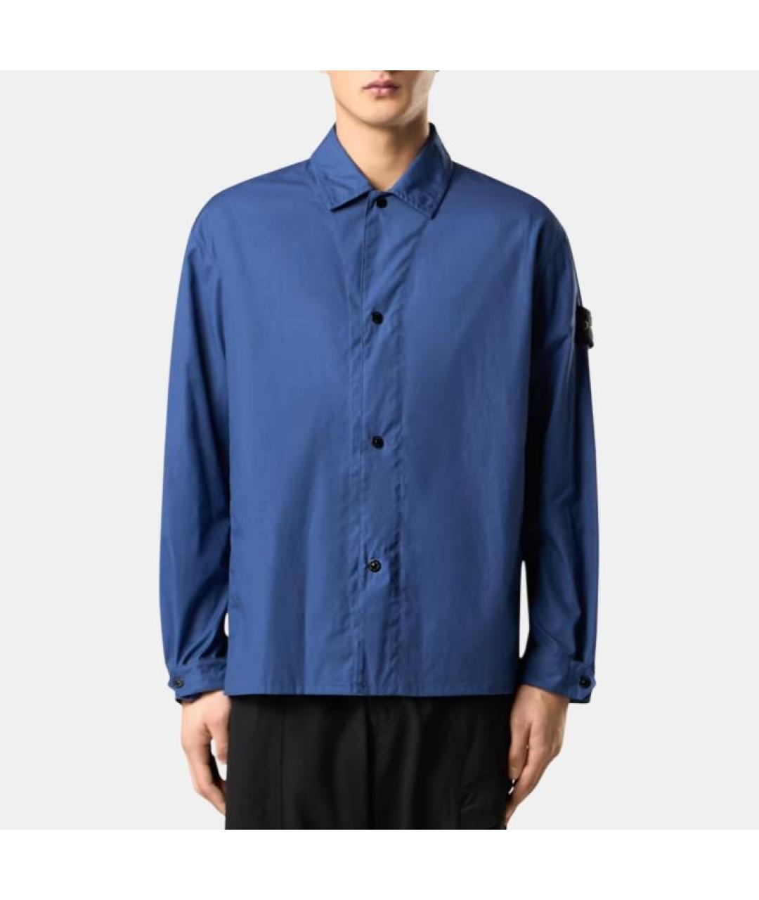 STONE ISLAND Синяя куртка, фото 3