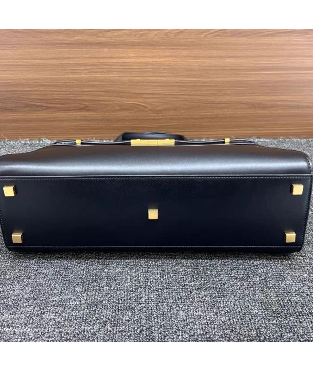 SAINT LAURENT Кожаная сумка тоут, фото 3