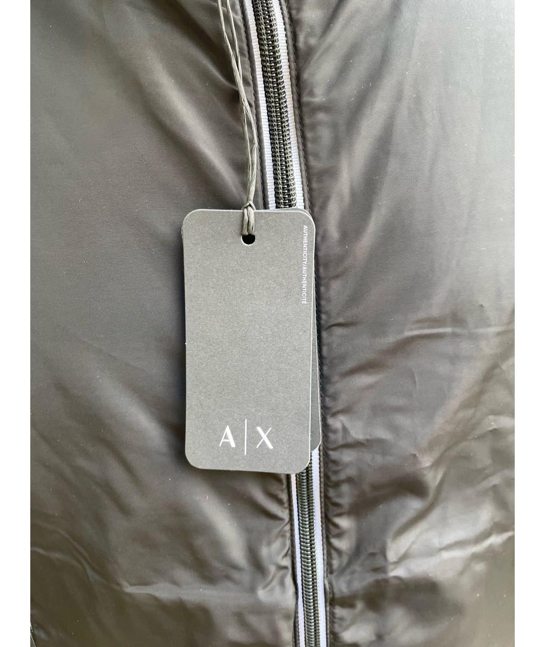 ARMANI EXCHANGE Черная полиэстеровая куртка, фото 4