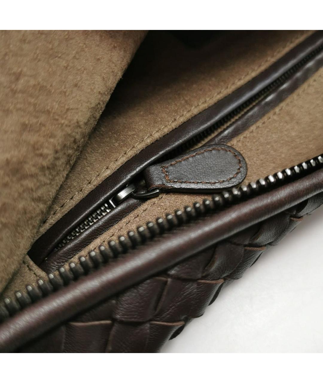 BOTTEGA VENETA Кожаная сумка с короткими ручками, фото 5
